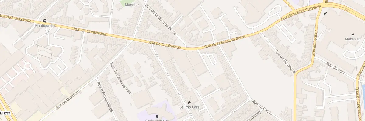 Plan du 21 Rue de Dunkerque à Tourcoing