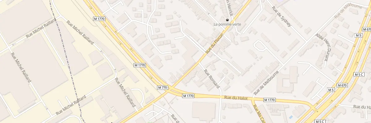 Plan du 214 Rue du Flocon à Tourcoing