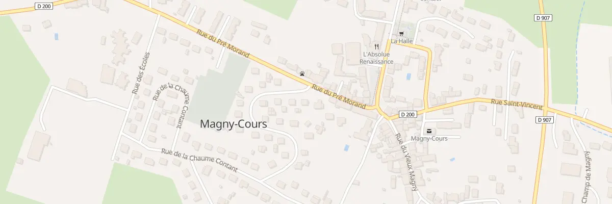 Plan du 4 Rue des Chalets du Soleil à Magny-Cours