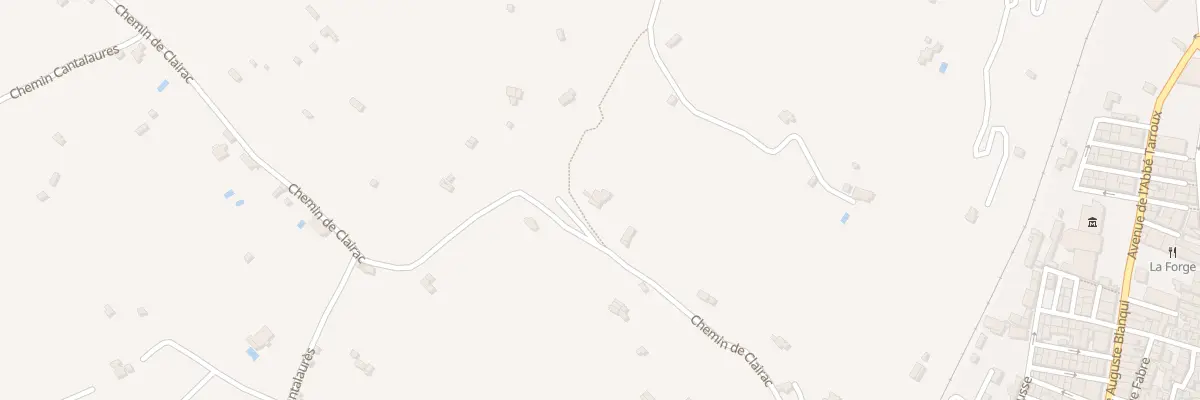 Plan du 370 Che Clairac à Bédarieux