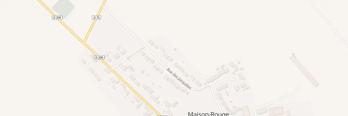 Plan du 29 Rue des Jonquilles à Maison-Rouge
