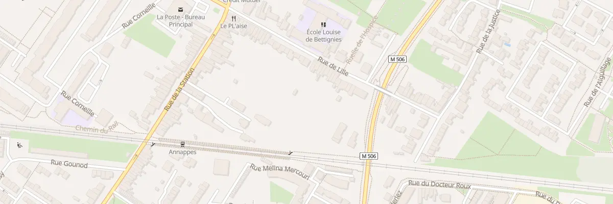 Plan du 55 Rue de Lille à Villeneuve-d’Ascq