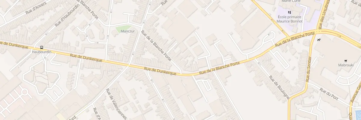 Plan du 78 Rue de la Blanche Porte à Tourcoing