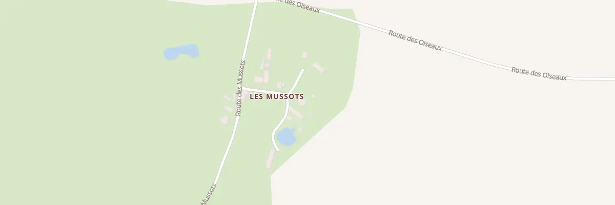 Plan du 117 Les Mussots à Tannerre-en-Puisaye