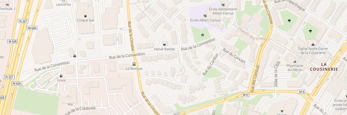 Plan du 43 Rue de la Convention à Villeneuve-d’Ascq