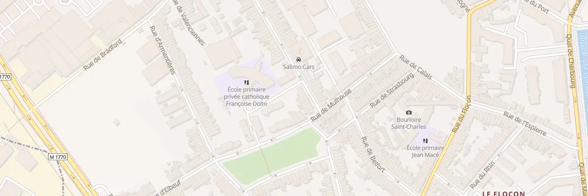 Plan du 106 Rue d’ Angleterre à Tourcoing