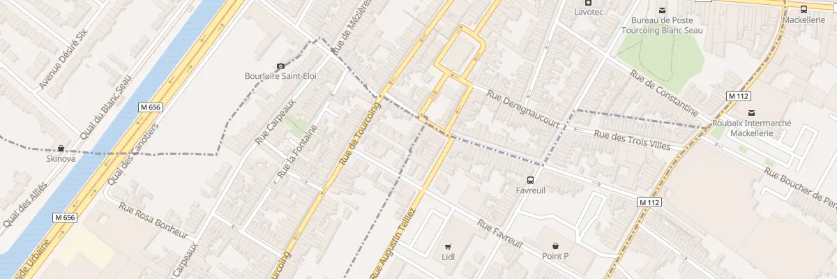 Plan du 81 Rue du Riez à Croix