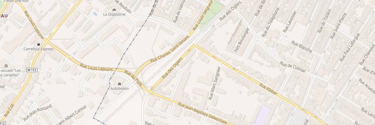 Plan du 418 Rue des Ogiers à Croix