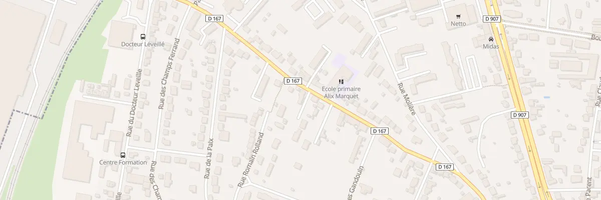 Plan du 53 Rue de Vauzelles à Nevers