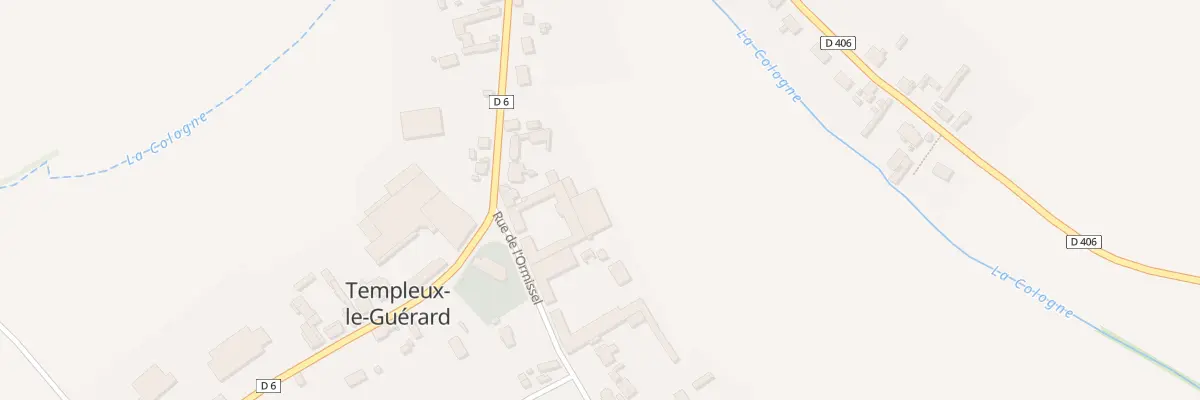 Plan du 1 Rue de l’Ormissel à Templeux-le-Guérard
