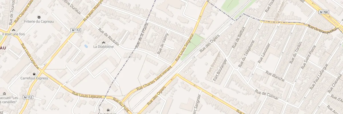 Plan du 3 Rue Louis Seigneur à Croix