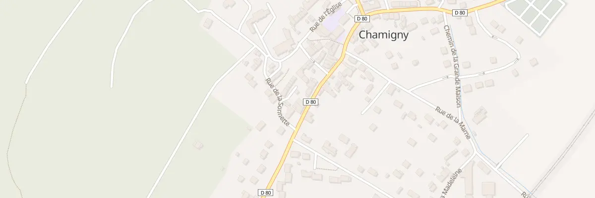 Plan du 15 Rue Roubineau à Chamigny