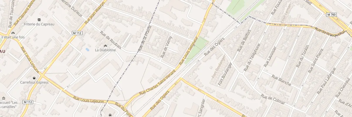 Plan du 5 Rue Louis Seigneur à Croix