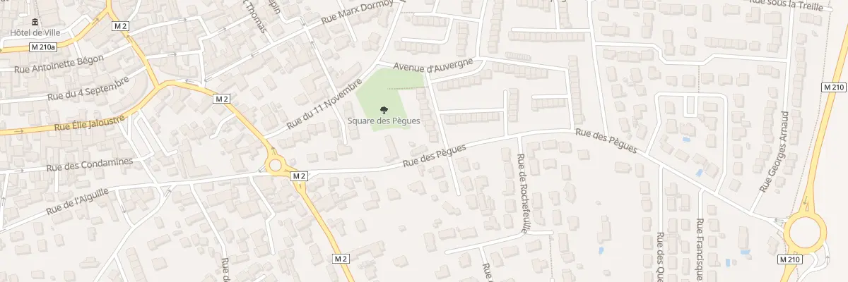 Plan du 11 Rue de Savoie à Gerzat