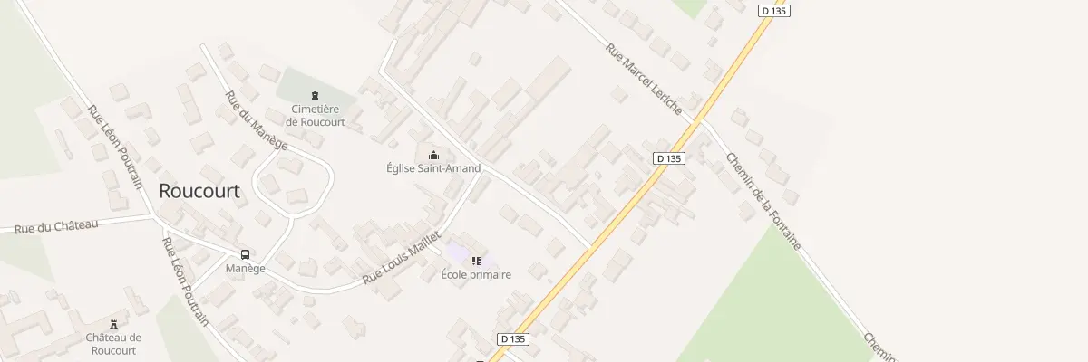 Plan du 39 Rue Elie Dessaint à Roucourt