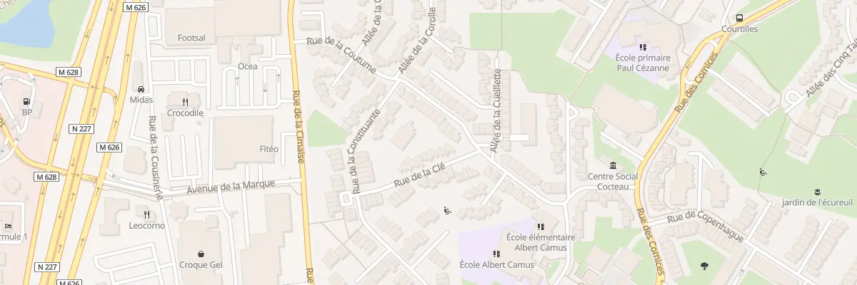 Plan du 4 Rue de la Cle à Villeneuve-d’Ascq