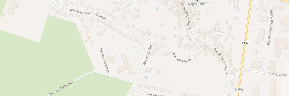 Plan du 3 Rue du Soufflet à Magny-Cours