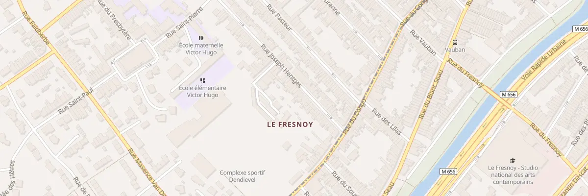 Plan du 116 Rue Joseph Hentgès à Mouvaux