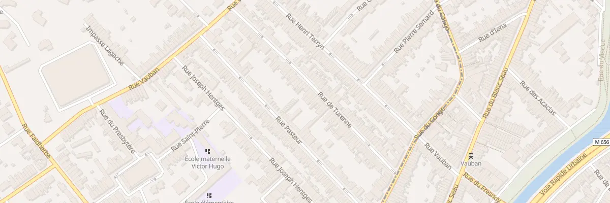 Plan du 62 Rue de Turenne à Mouvaux