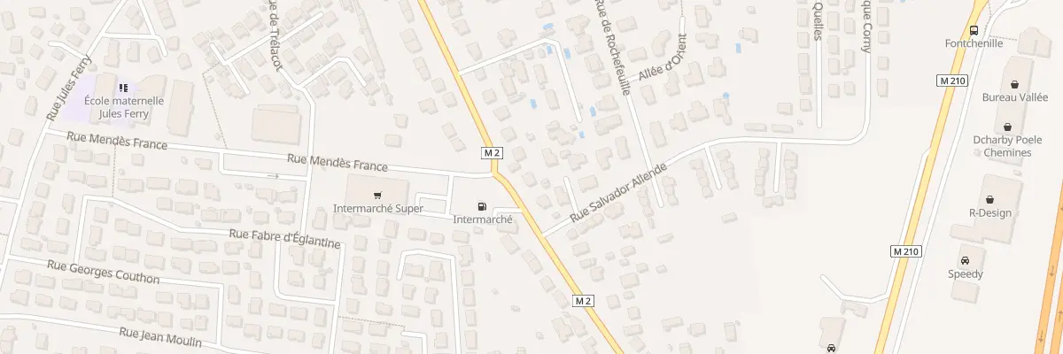 Plan du 53 Rue des Martyrs à Gerzat