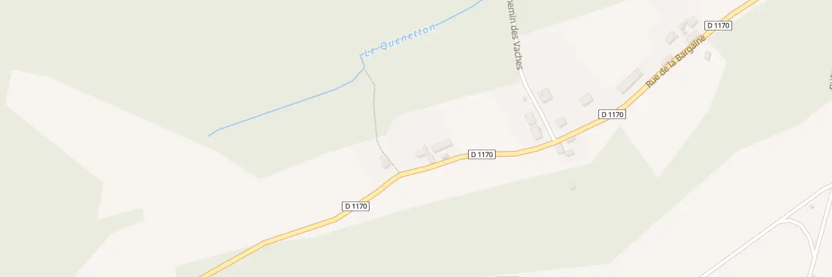 Plan du 35 Rue de la Bargaine à Saint-Bandry
