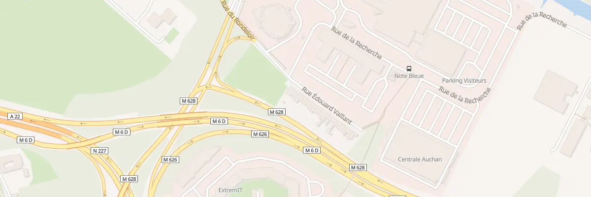 Plan du 6 Rue Edouard Vaillant à Villeneuve-d’Ascq
