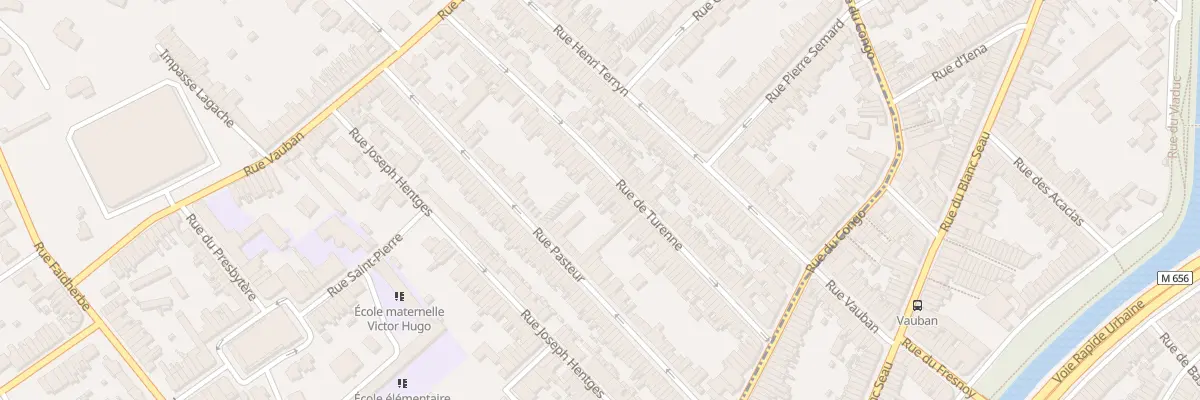 Plan du 64 Rue de Turenne à Mouvaux