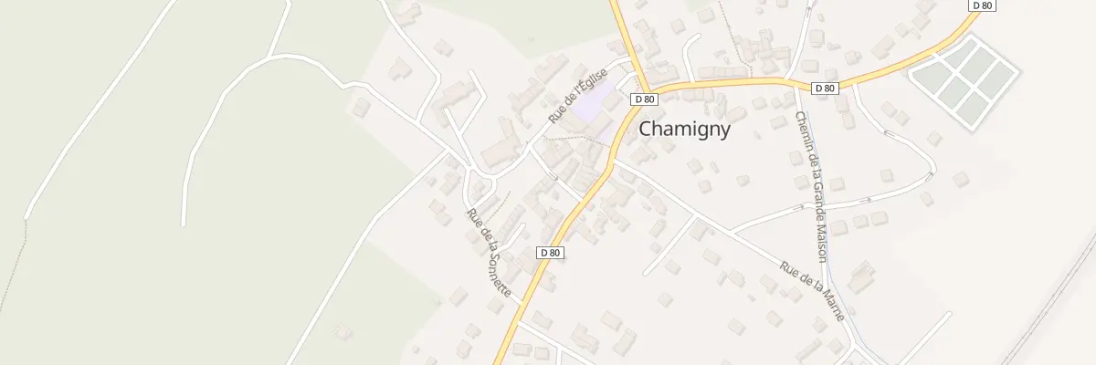 Plan du 2 Rue Joseph Paul Mesle à Chamigny
