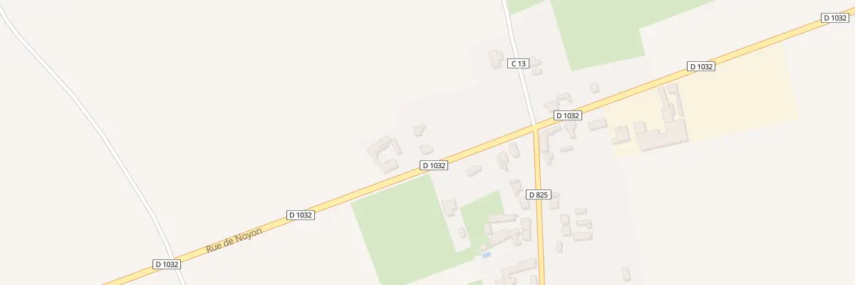 Plan du 6 Rue de Noyon à Marest-Dampcourt