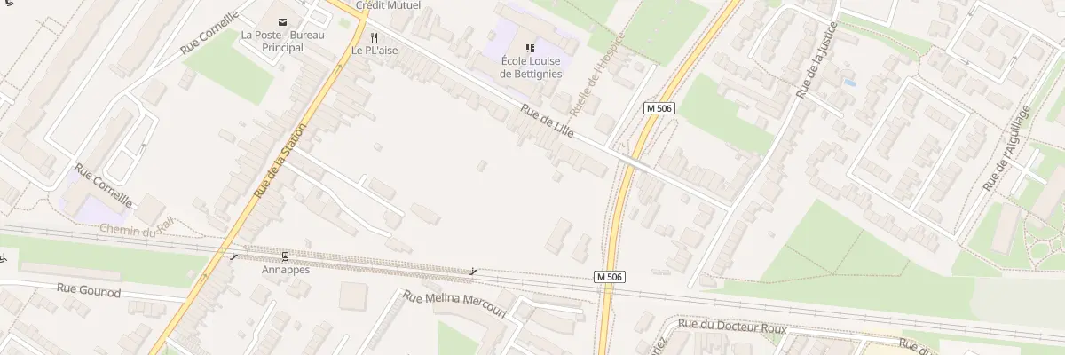 Plan du 47 Rue de Lille à Villeneuve-d’Ascq