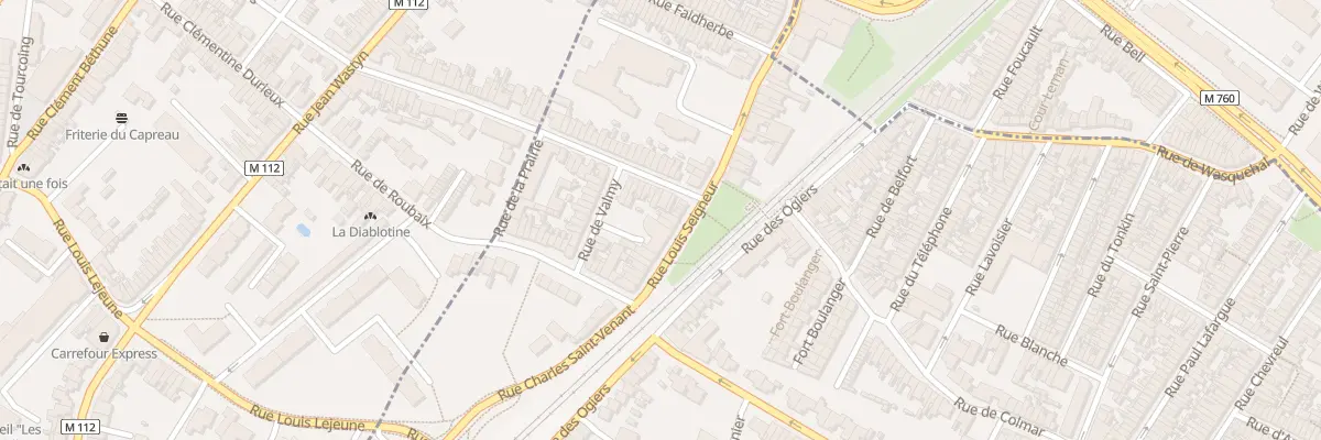 Plan du 13 Rue Louis Seigneur à Croix