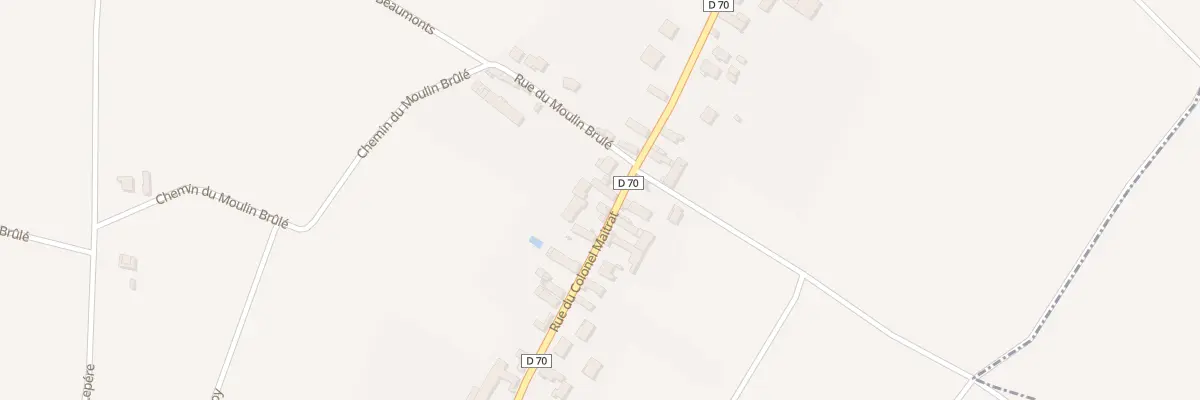 Plan du 41 Rue du Colonel Maitrat à Vinneuf