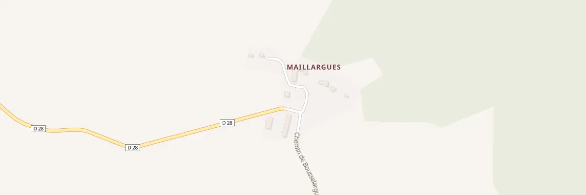 Plan du 5132 Maillargues à Apchat