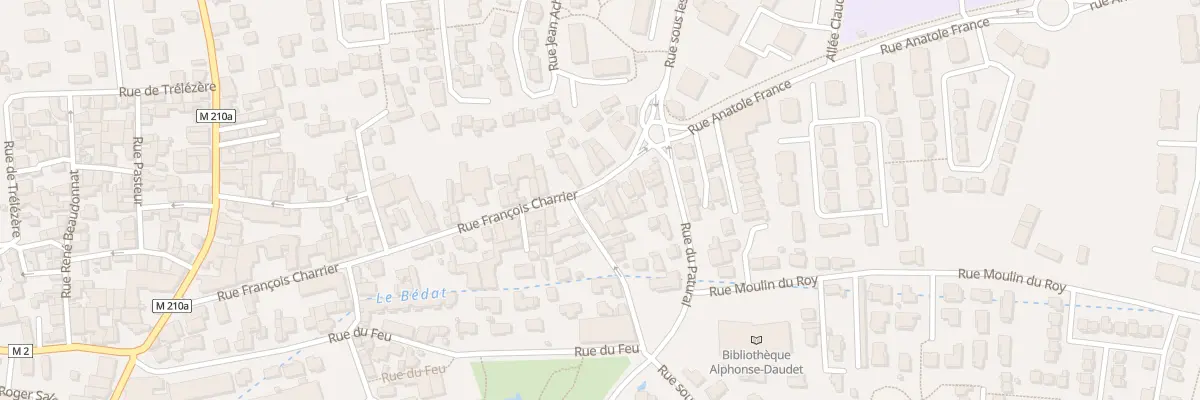 Plan du 46 Rue François Charrier à Gerzat