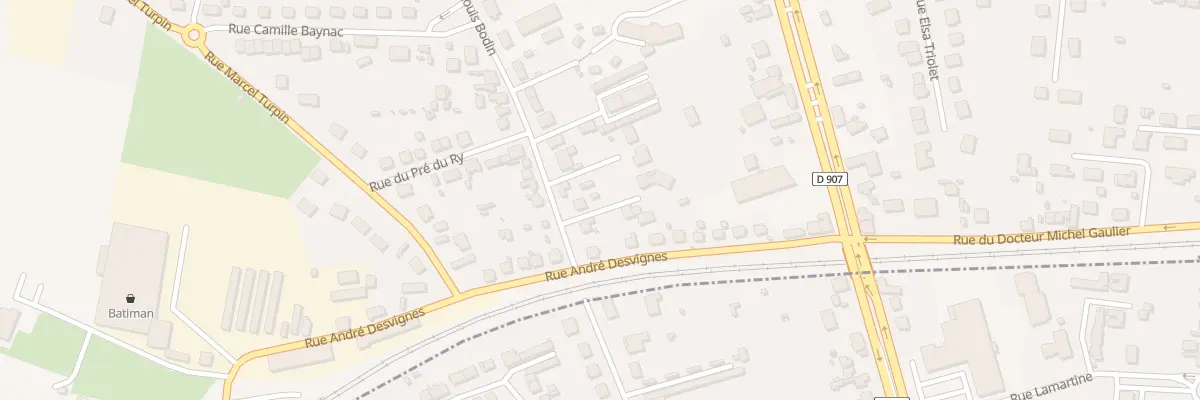 Plan du 4 Rue Louis Bodin à Varennes-Vauzelles