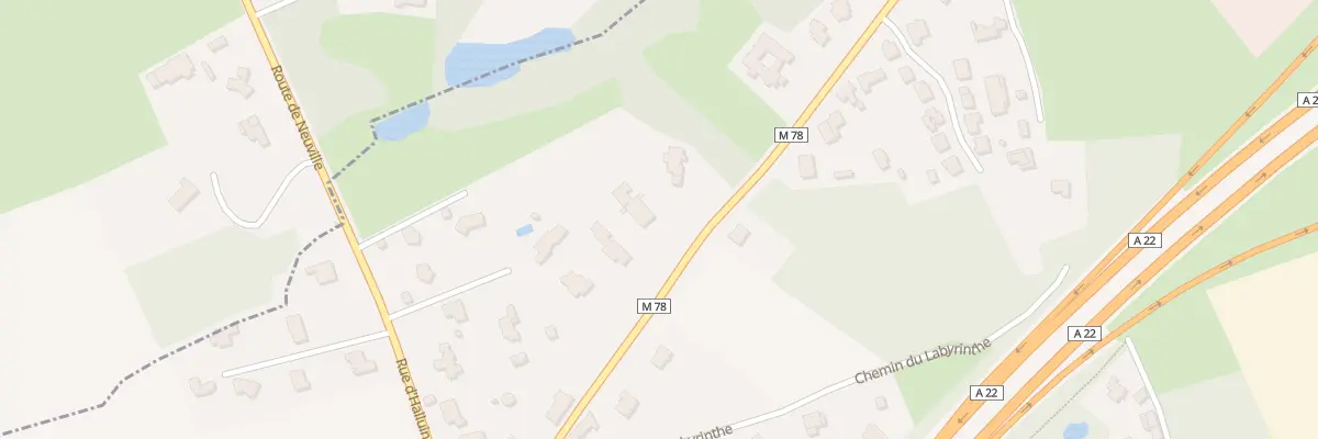 Plan du 53A Rue du Dronckaert à Neuville-en-Ferrain