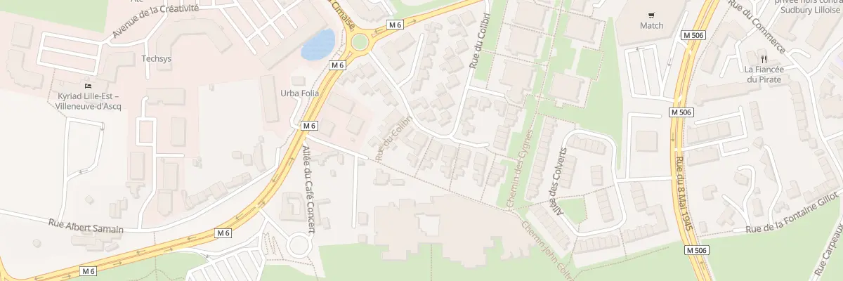 Plan du 26 Rue du Colibri à Villeneuve-d’Ascq