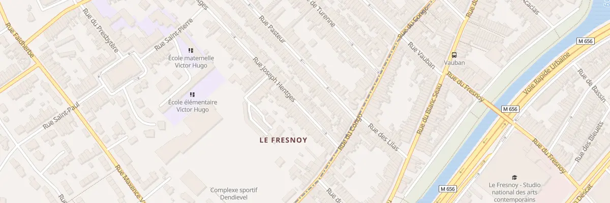 Plan du 115 Rue Joseph Hentgès à Mouvaux