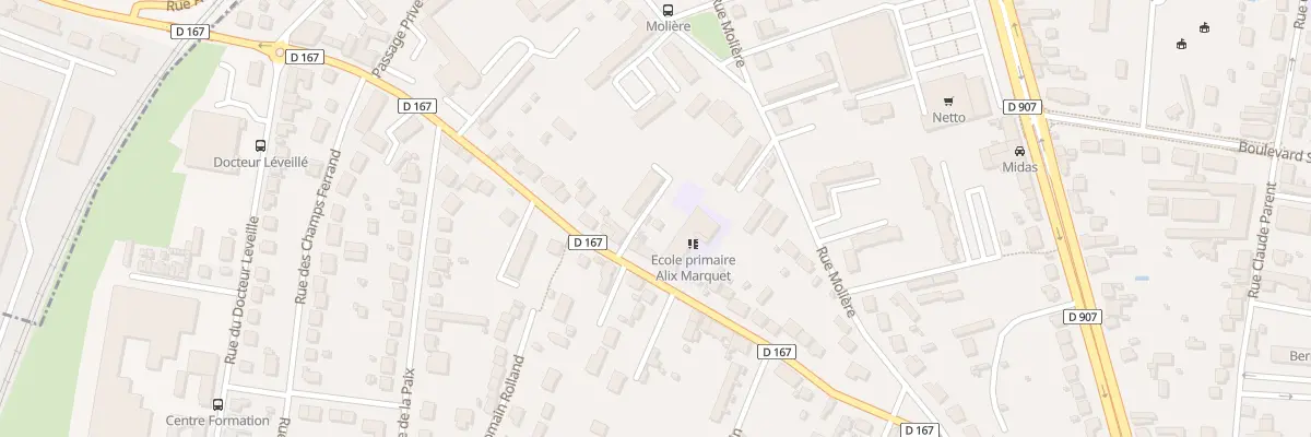Plan du 48 Rue de Vauzelles à Nevers