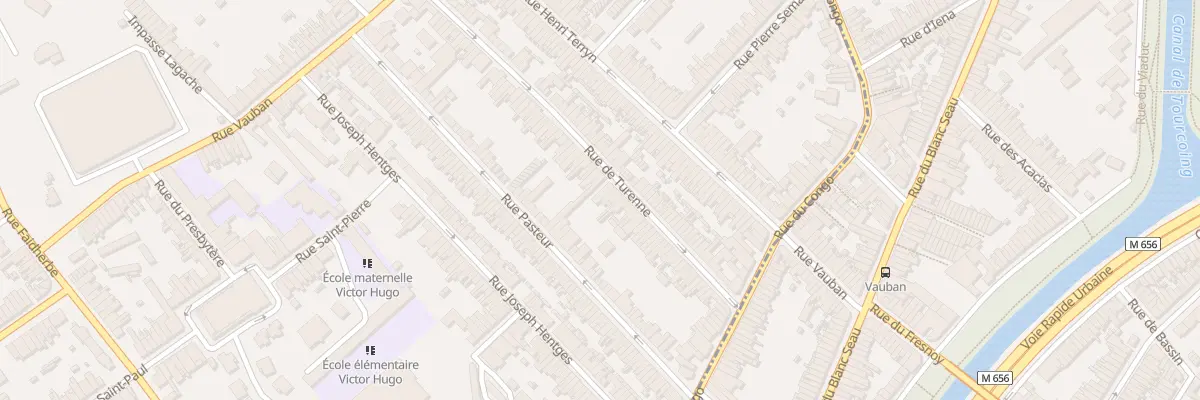 Plan du 78 Rue de Turenne à Mouvaux