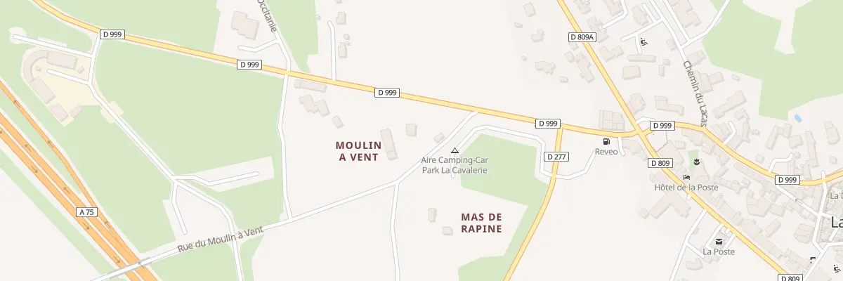 Plan du 96 Rue du Moulin A Vent à Sauclières
