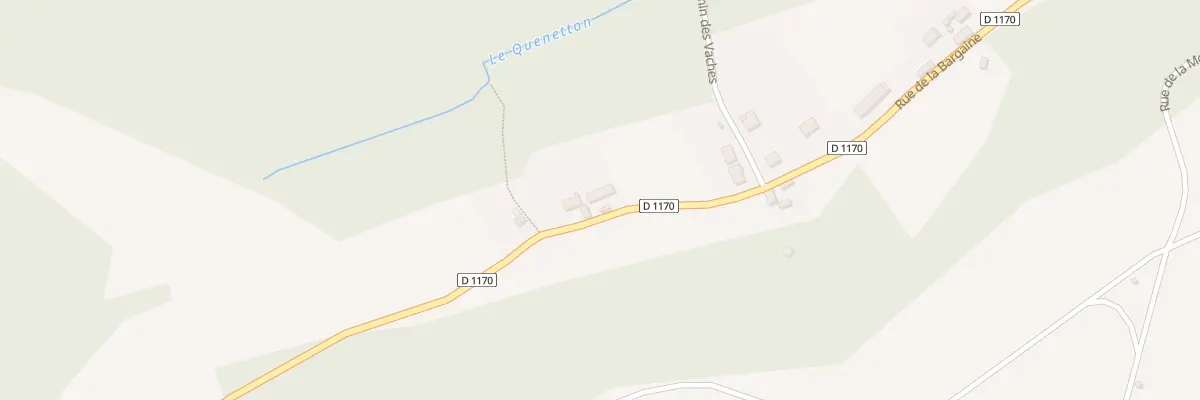 Plan du 33 Rue de la Bargaine à Saint-Bandry
