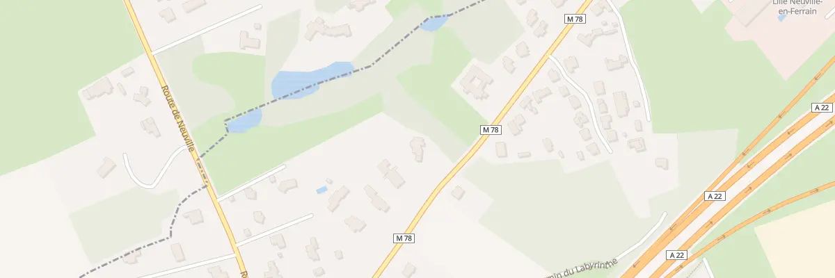 Plan du 53 Rue du Dronckaert à Neuville-en-Ferrain