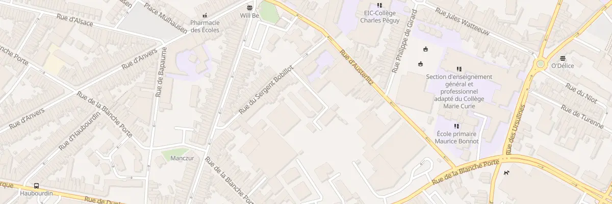 Plan du 31T Rue du Sergent Bobillot à Tourcoing