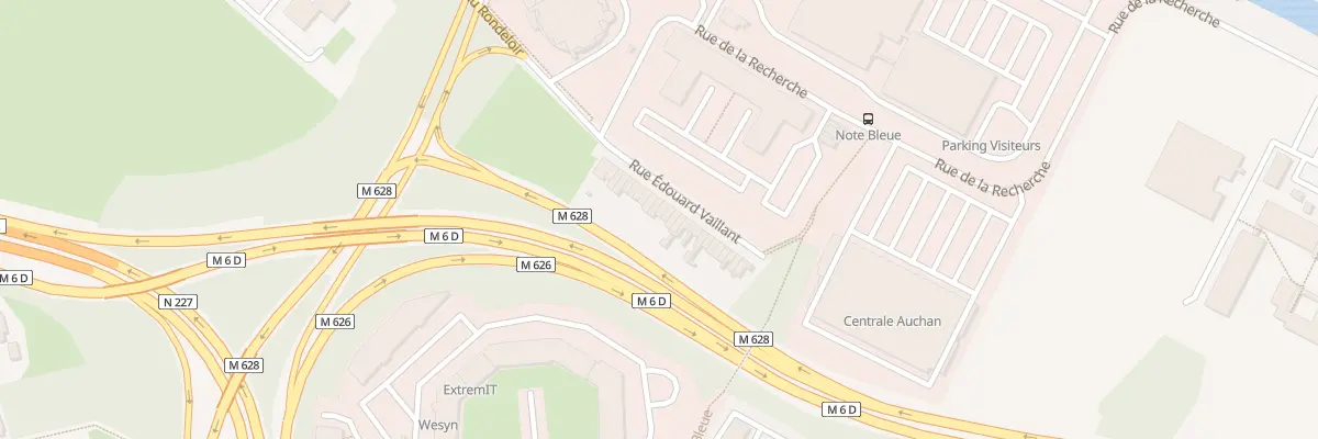Plan du 22 Rue Edouard Vaillant à Villeneuve-d’Ascq