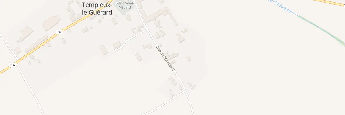 Plan du 15 Rue de l’Ormissel à Templeux-le-Guérard