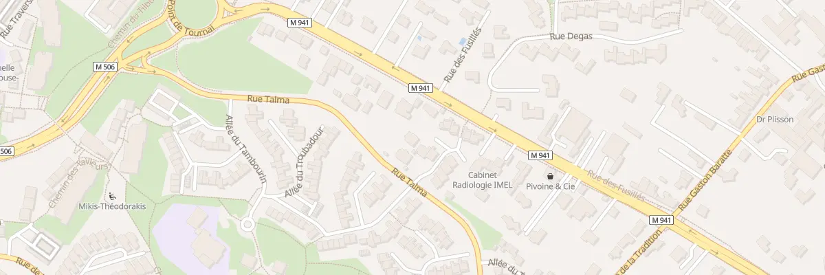Plan du 78 Rue des Fusillés à Villeneuve-d’Ascq
