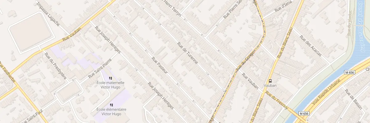 Plan du 82 Rue de Turenne à Mouvaux