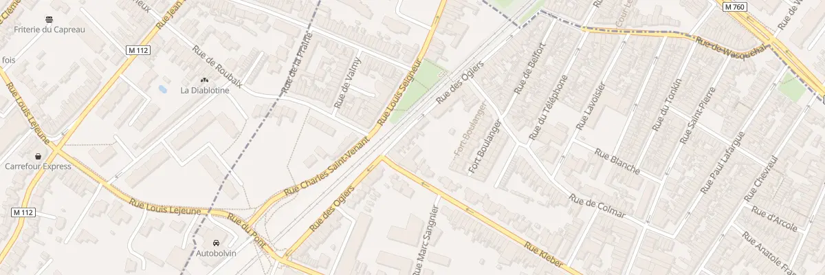 Plan du 442 Rue des Ogiers à Croix