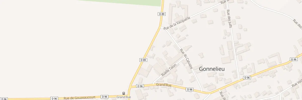 Plan du 136 Rue de Villers Plouich à Gonnelieu